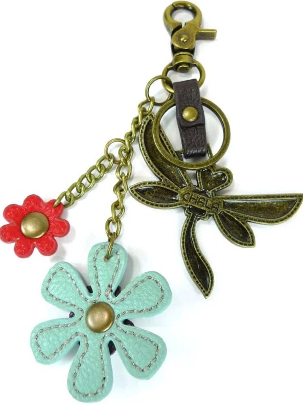 Charming Decorative Keychain & Purse Charm - Stylish Metal Key Fob Accessory